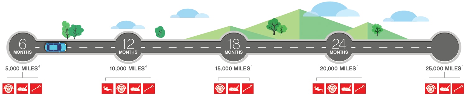 ToyotaCare Timeline.